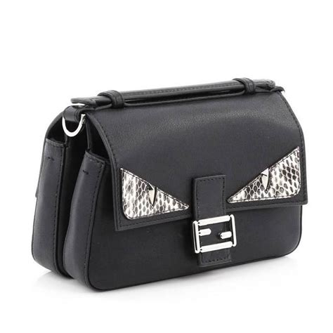 fendi double micro baguette monster|genuine fendi baguette.